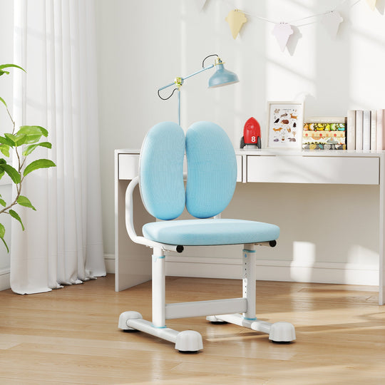 Kids Desk Chair Children Study Chair with Double Back Support and Adjustable Height