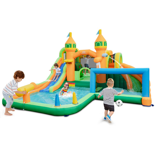 Kids Inflatable Water Slide for Yard Lawn (Without Blower)