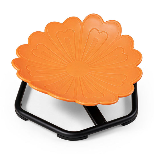 Kids Sensory Swivel Chair with Sunflower Shape 360° Spin