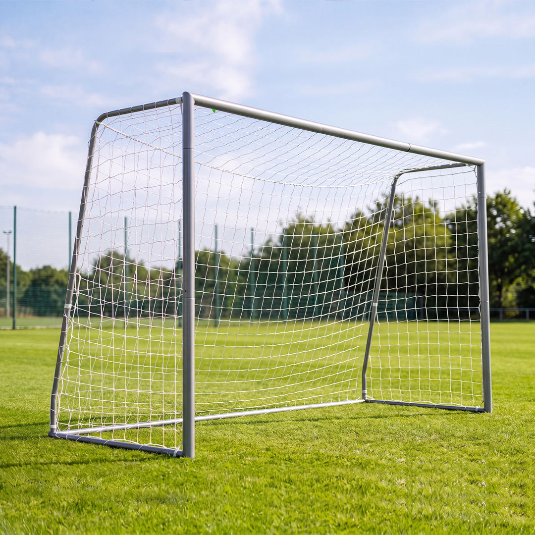Kids Soccer Goal with Tear-Resistant Net and Ground Stakes for Professional Everyday Match