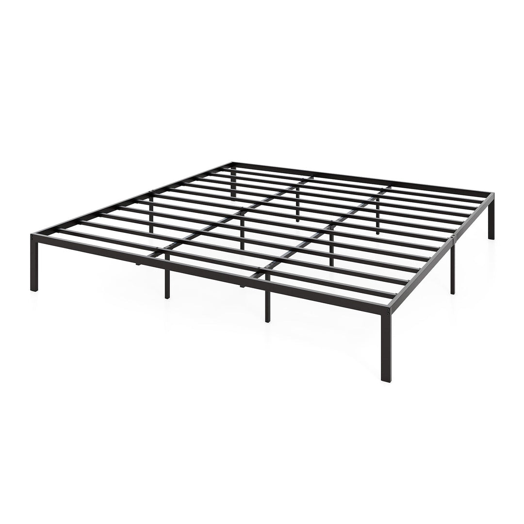 Full/Queen/King Size Metal Bed Frame Heavy Duty Support Slats Mattress Foundation