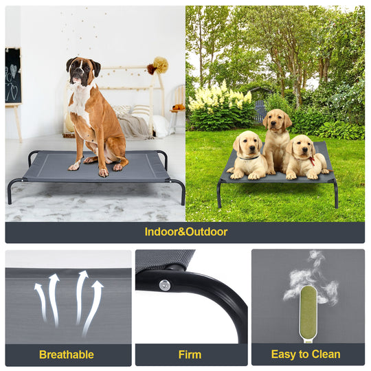 Elevated Pet Bed for Large Dogs