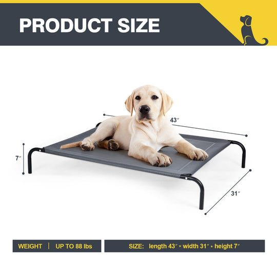 Elevated Pet Bed for Large Dogs