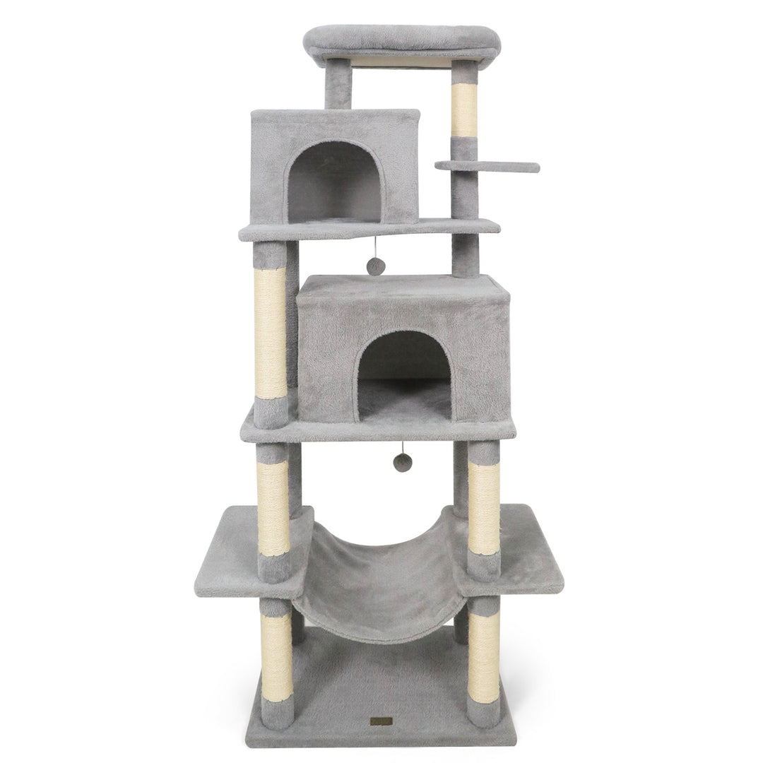 Large Cat Tree for Indoor Cats 70" Tall Cat Tower
