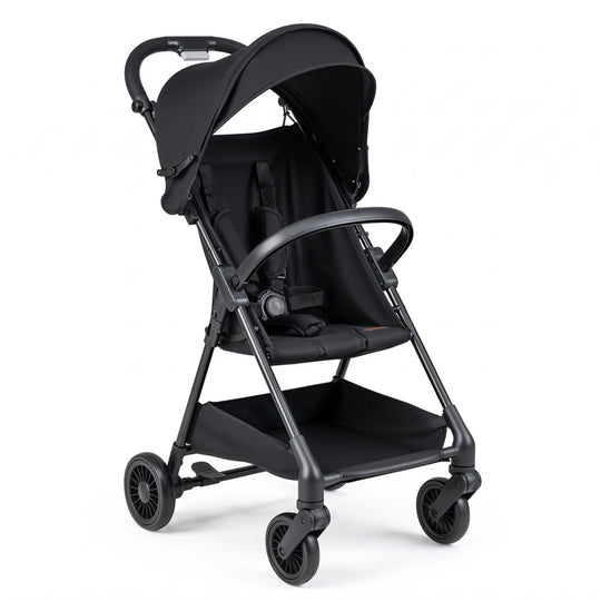 Lightweight Travel Stroller with Canopy and Storage Basket