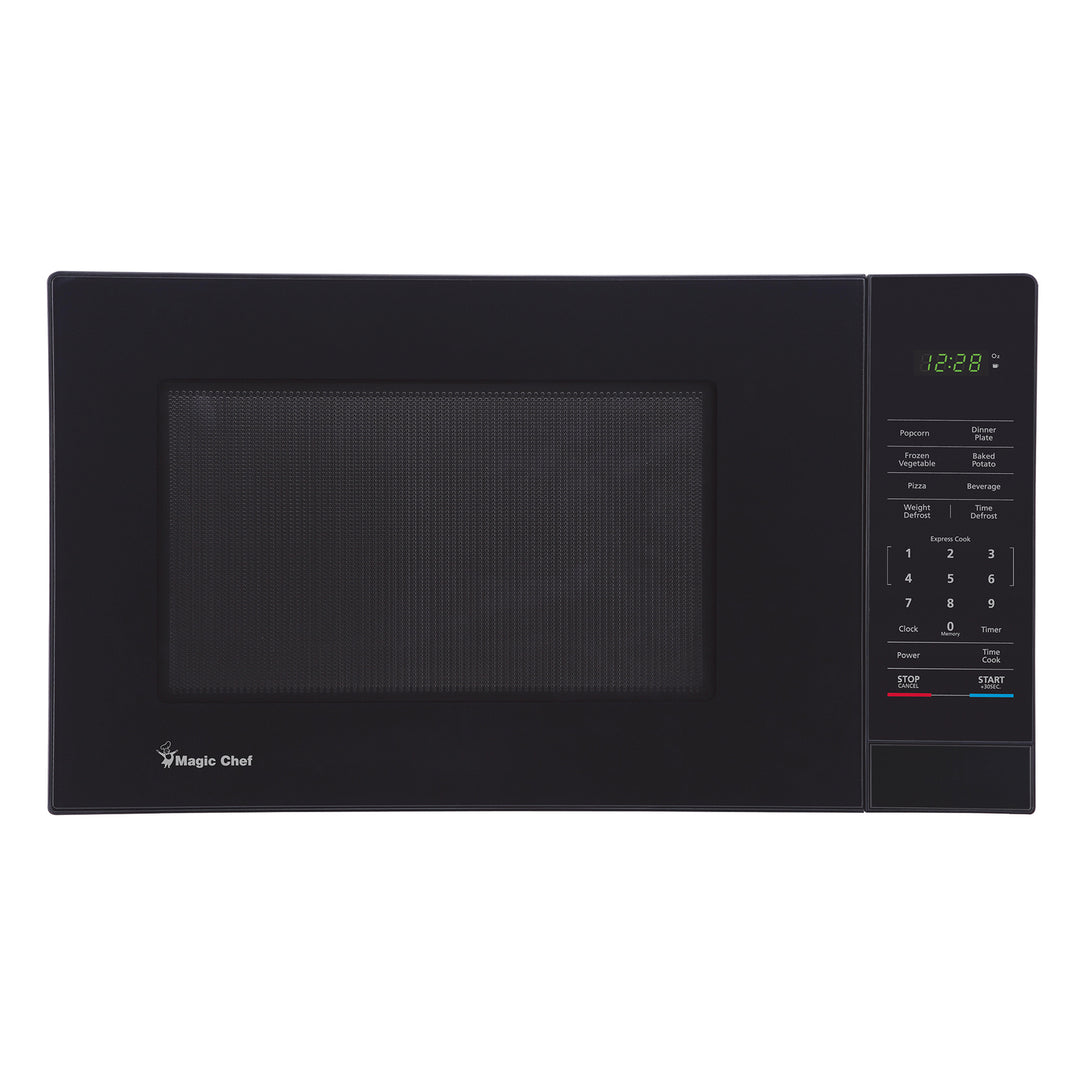 Magic Chef 1.1 Cu. Ft. 1,000W Countertop Microwave with Digital Touch Controls - Black