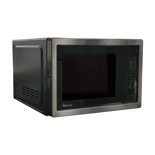 Magic Chef 1.1 Cu. Ft. 1,000W Countertop Microwave with Digital Touch Controls - Stainless Steel - view 5