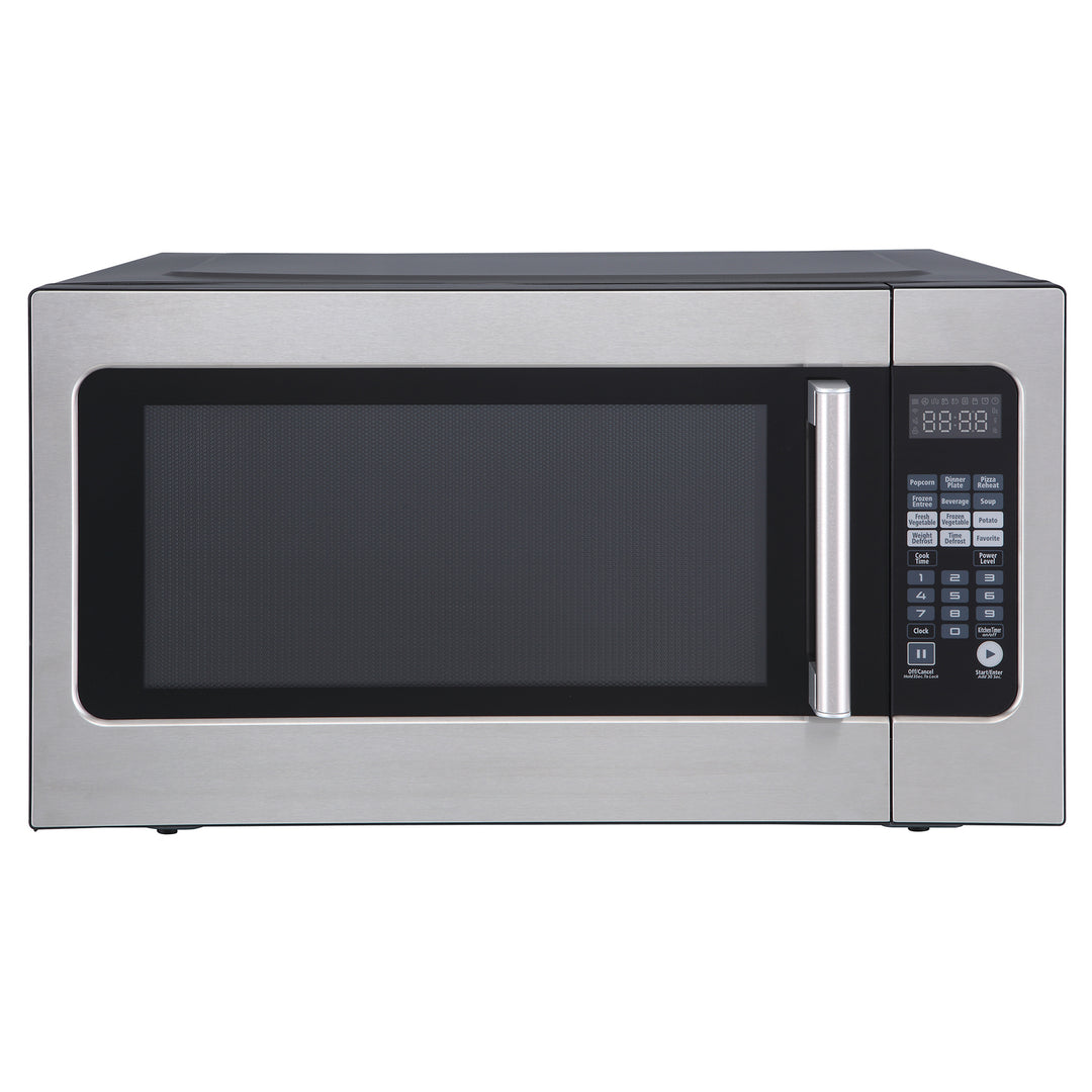 Magic Chef 2.2 Cu. Ft. 1,200W Countertop Microwave with Sensor Cook, Stainless