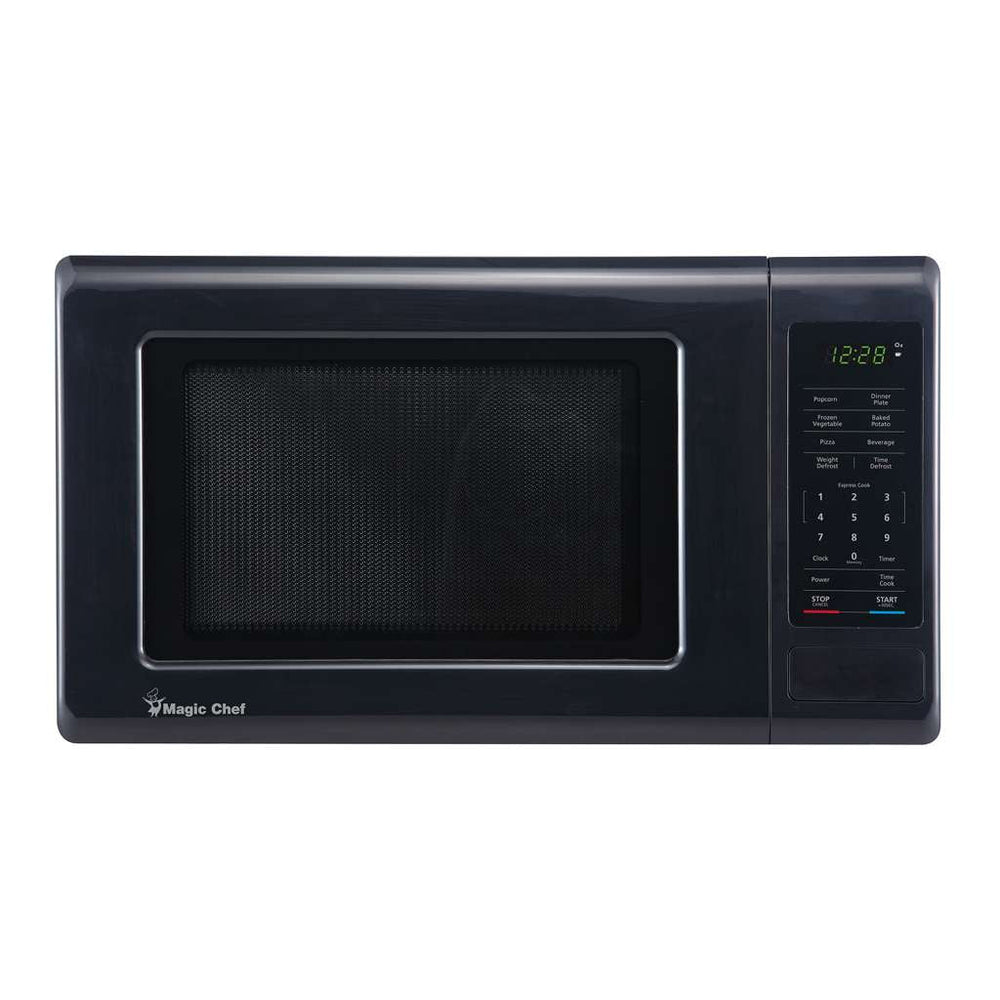 Magic Chef 0.9 Cu. Ft. 900W Countertop Microwave with Digital Touch Controls - Black - view 2