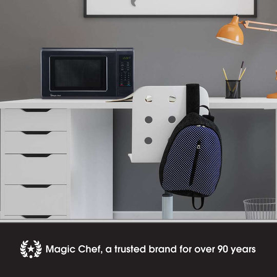 Magic Chef 0.9 Cu. Ft. 900W Countertop Microwave with Digital Touch Controls - Black - view 5