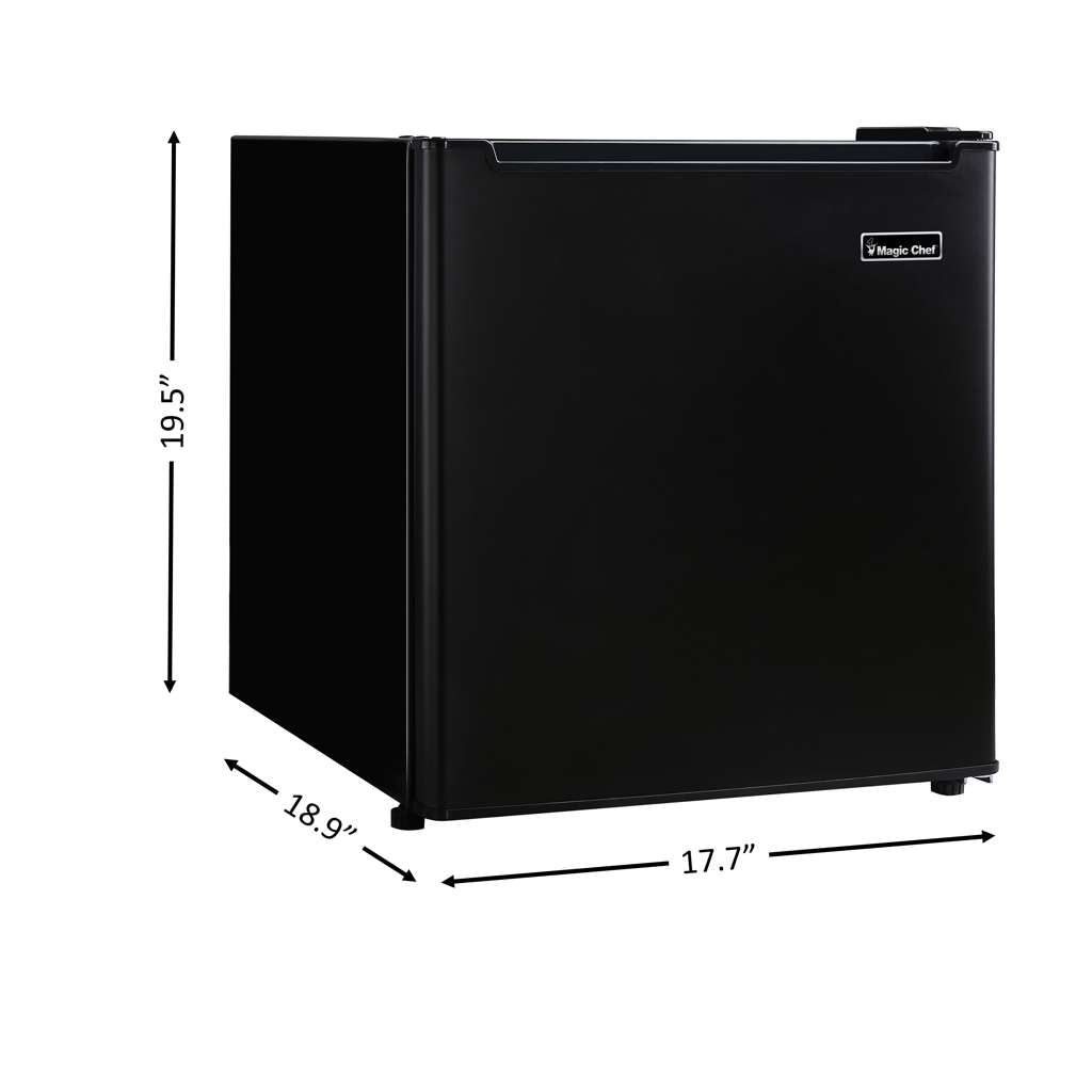 Magic Chef 1.7 Cu. Ft. ENERGY STAR Freezerless Mini Fridge - Black - view 7