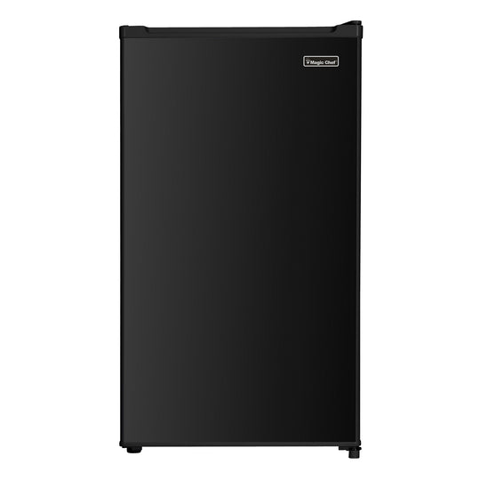 Magic Chef 3.2 Cu. Ft. ENERGY STAR Freezerless Mini Fridge with Glass Shelves - Black