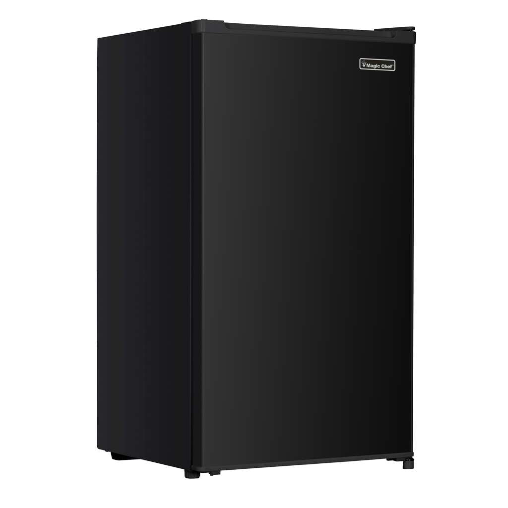 Magic Chef 3.2 Cu. Ft. ENERGY STAR Freezerless Mini Fridge with Glass Shelves - Black - view 3