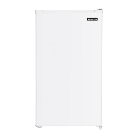 Magic Chef 3.2 Cu. Ft. ENERGY STAR Freezerless Mini Fridge with Glass Shelves - White
