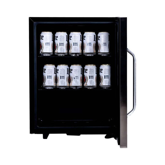 Magic Chef Commercial 2.1 Cu. Ft. 58-Can Glass-Door Beverage Cooler, Stainless - view 9
