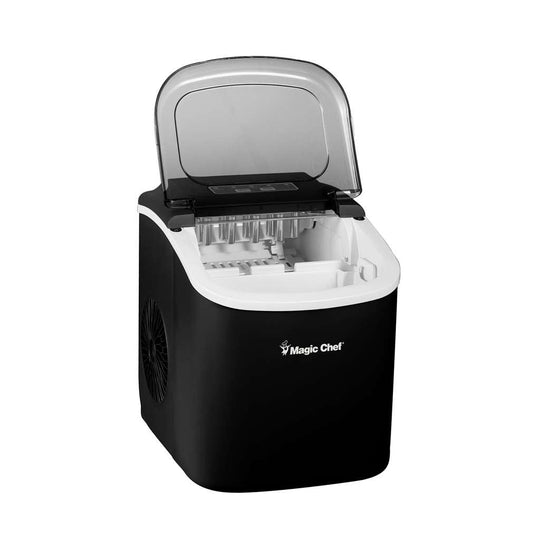 Magic Chef Portable Countertop Ice Maker, 27 Lb. per Day - Black - view 5