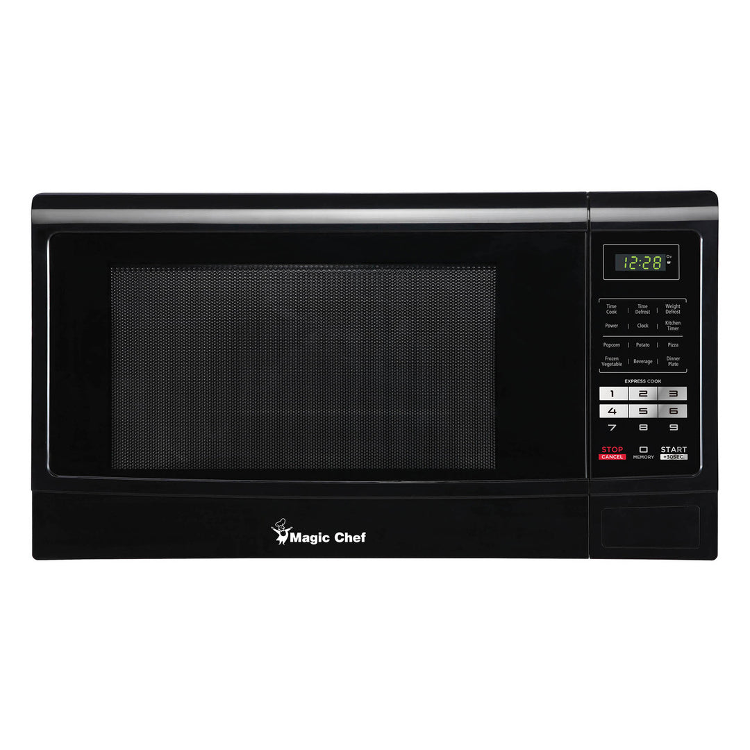 Magic Chef 1.6 Cu. Ft. 1,100W Countertop Microwave with Digital Controls - Black
