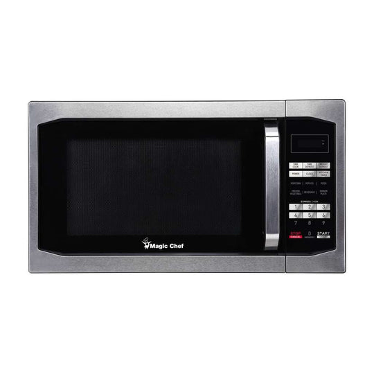 Magic Chef 1.6 Cu. Ft. 1,100W Countertop Microwave with Digital Controls - Stainless Steel - view 5