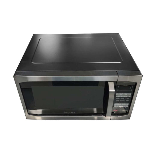 Magic Chef 1.6 Cu. Ft. 1,100W Countertop Microwave with Digital Controls - Stainless Steel - view 6