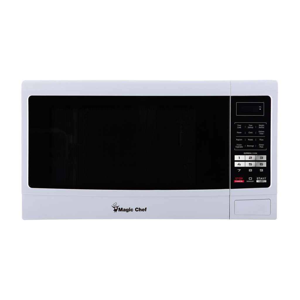 Magic Chef 1.6 Cu. Ft. 1,100W Countertop Microwave with Digital Controls - White - view 2