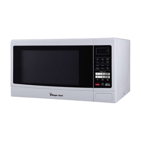 Magic Chef 1.6 Cu. Ft. 1,100W Countertop Microwave with Digital Controls - White - view 3