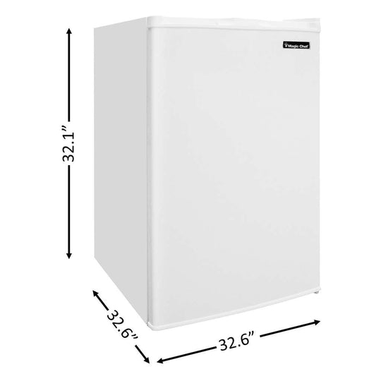 Magic Chef 3.0 Cu. Ft. Upright Freezer, White - view 6