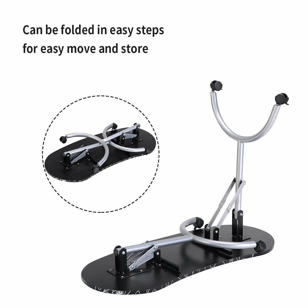 Foldable Manicure Table with Drawer and Wrist Cushion