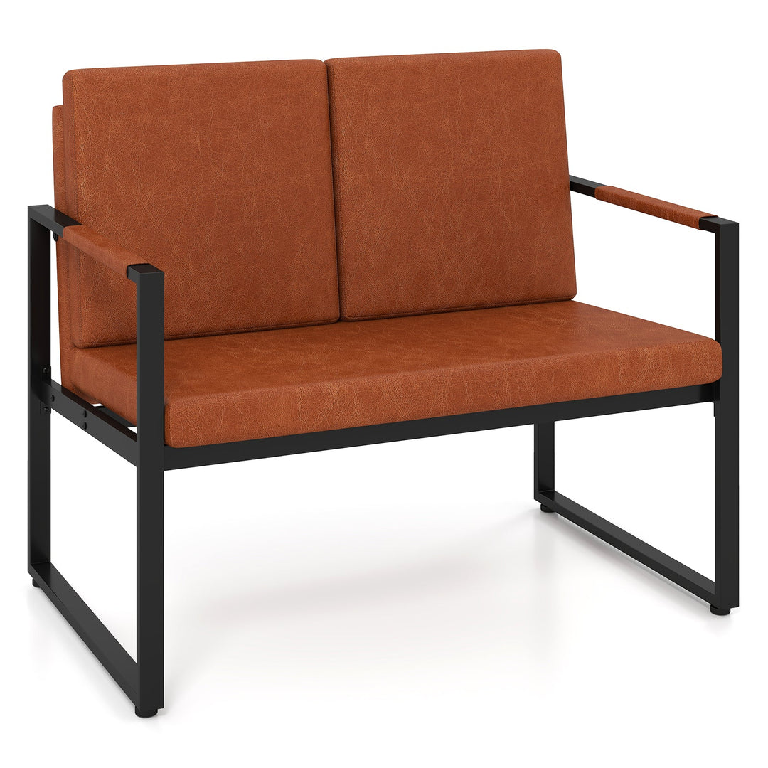 Modern Loveseat Sofa 2 Seater Small Couch