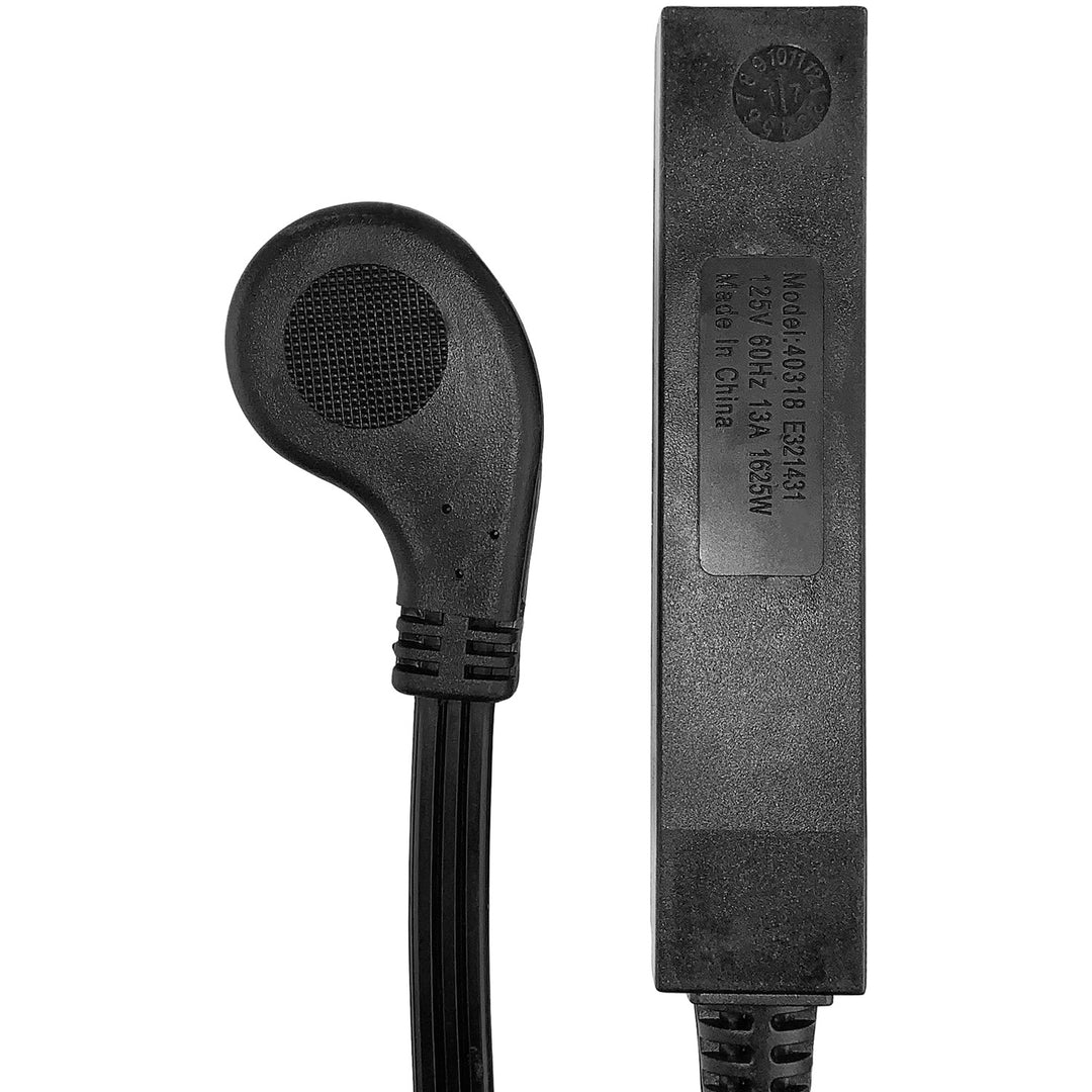 Stanley CordMax 9-Ft. 3-Outlet Indoor Extension Cord with Low-Profile Flat Plug, Black - view 5