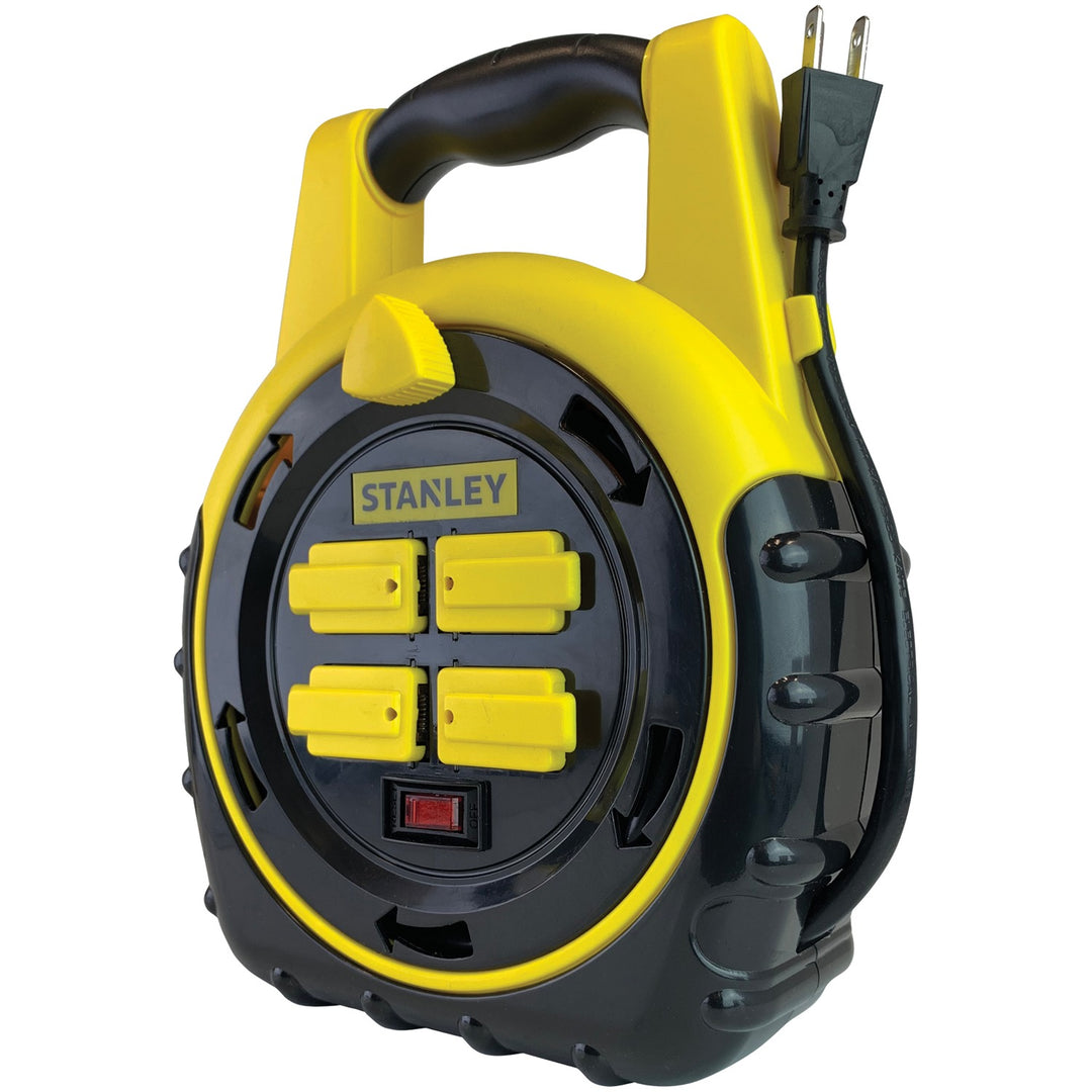 Stanley ShopMax 20-Ft. Power Hub Cord Reel with 4 Covered Outlets & Lighted Switch - view 4