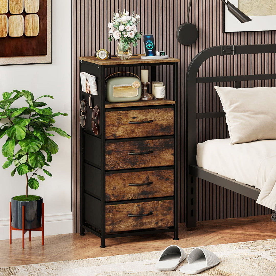Wall Mounted Pipe Clothing Rack with 6 Hanging Rods