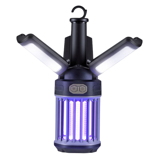 Outdoor Bug Zapper with Foldable Camping Lantern USB