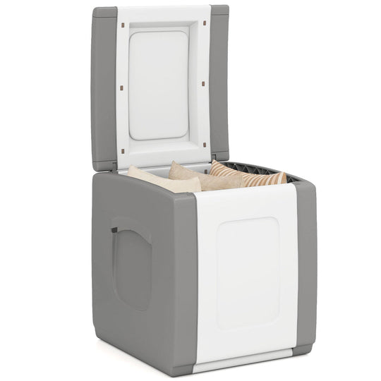Outdoor Deck Box with Lid for Packages and Garden