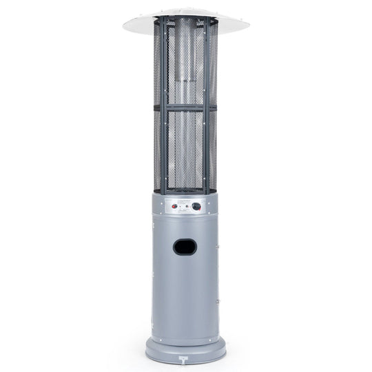 Propane Patio Heater with Glass Tube & Tilt Protection