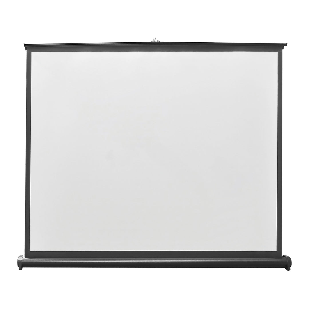 Pyle 50-In. Portable Pull-Up Projector Screen with Aluminum Case