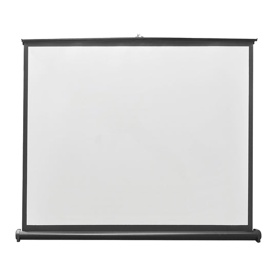 Pyle 50-In. Portable Pull-Up Projector Screen with Aluminum Case