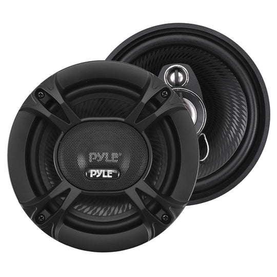 Pyle Blue Label 6.5-In. 300W 3-Way Coaxial Car Speakers, Pair