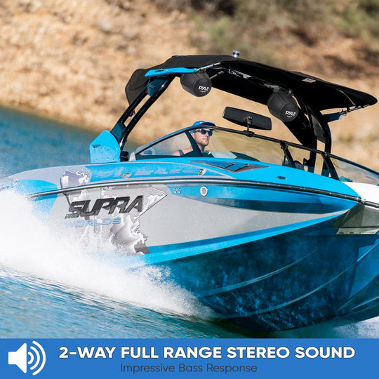 Pyle 5.25-In. 1,000W Waterproof Marine & Off-Road UTV Speakers, Pair - view 7