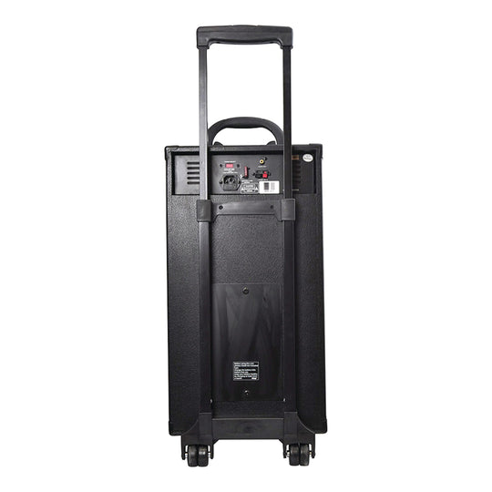 Pyle Portable Bluetooth PA Speaker System with 10-In. Sub, Wheels & Rechargeable Battery - view 3