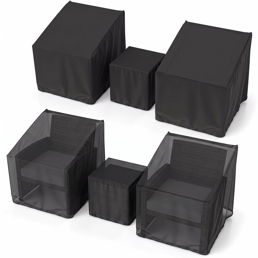 Waterproof Patio Furniture Covers for 3-Piece Bistro Set