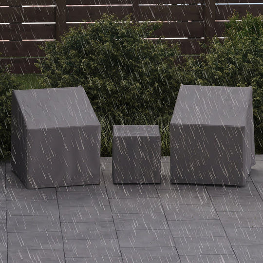 Waterproof Patio Furniture Covers for 3-Piece Bistro Set