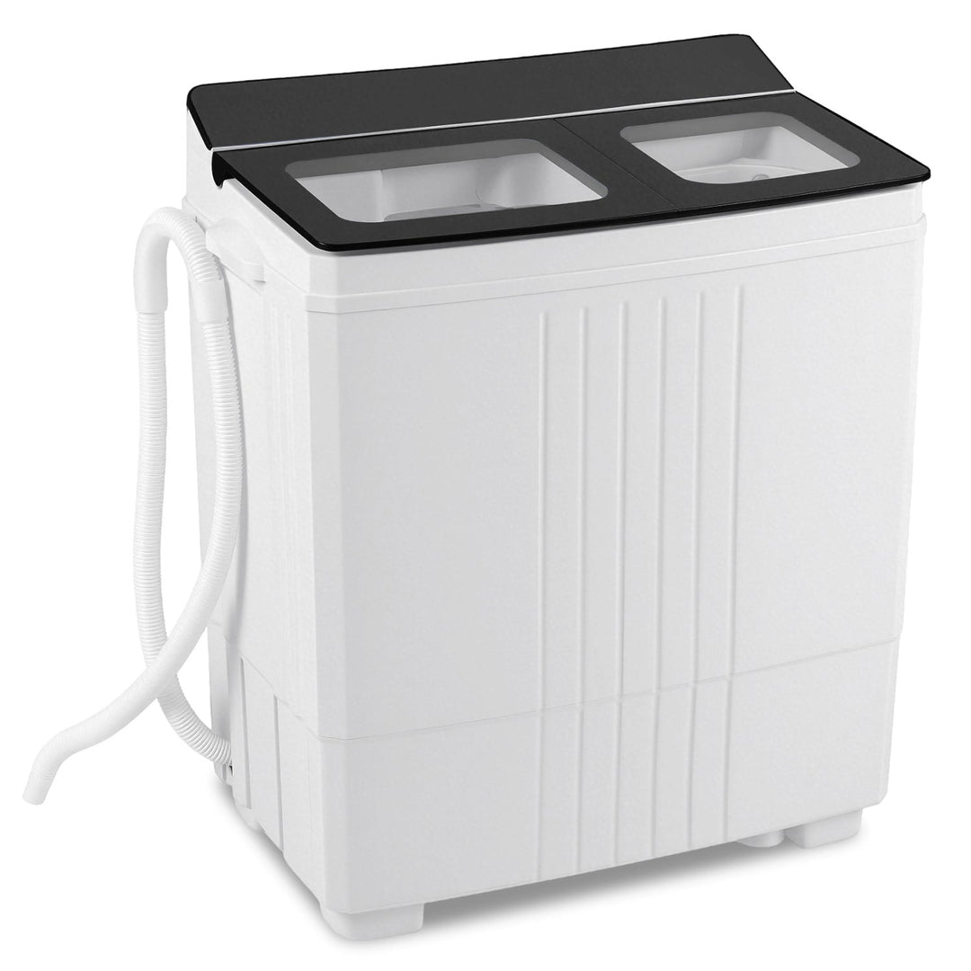 Portable Washing Machine with 12 LBS Washer and 8 LBS Spinner Combo for Apartments