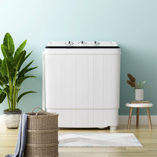 17.6 lbs Portable Washing Machine with Drain Pump