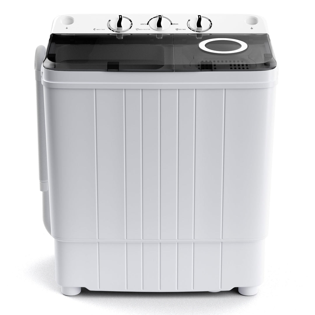 17.6 lbs Portable Washing Machine with Drain Pump