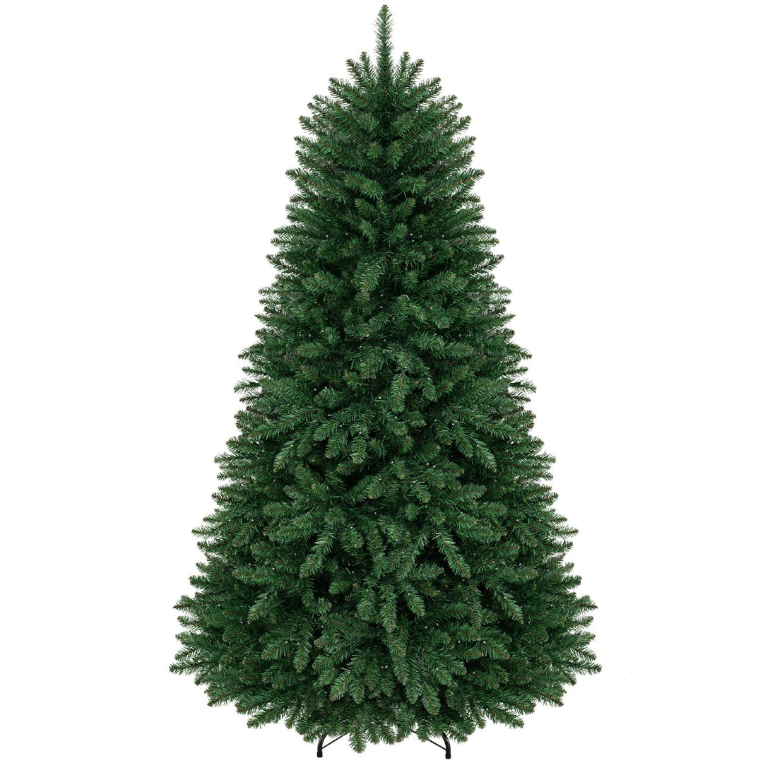 Premium Hinged Artificial Fir Christmas Tree with LED Lights