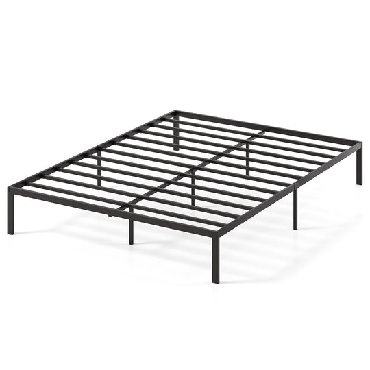 Full/Queen/King Size Metal Bed Frame Heavy Duty Support Slats Mattress Foundation