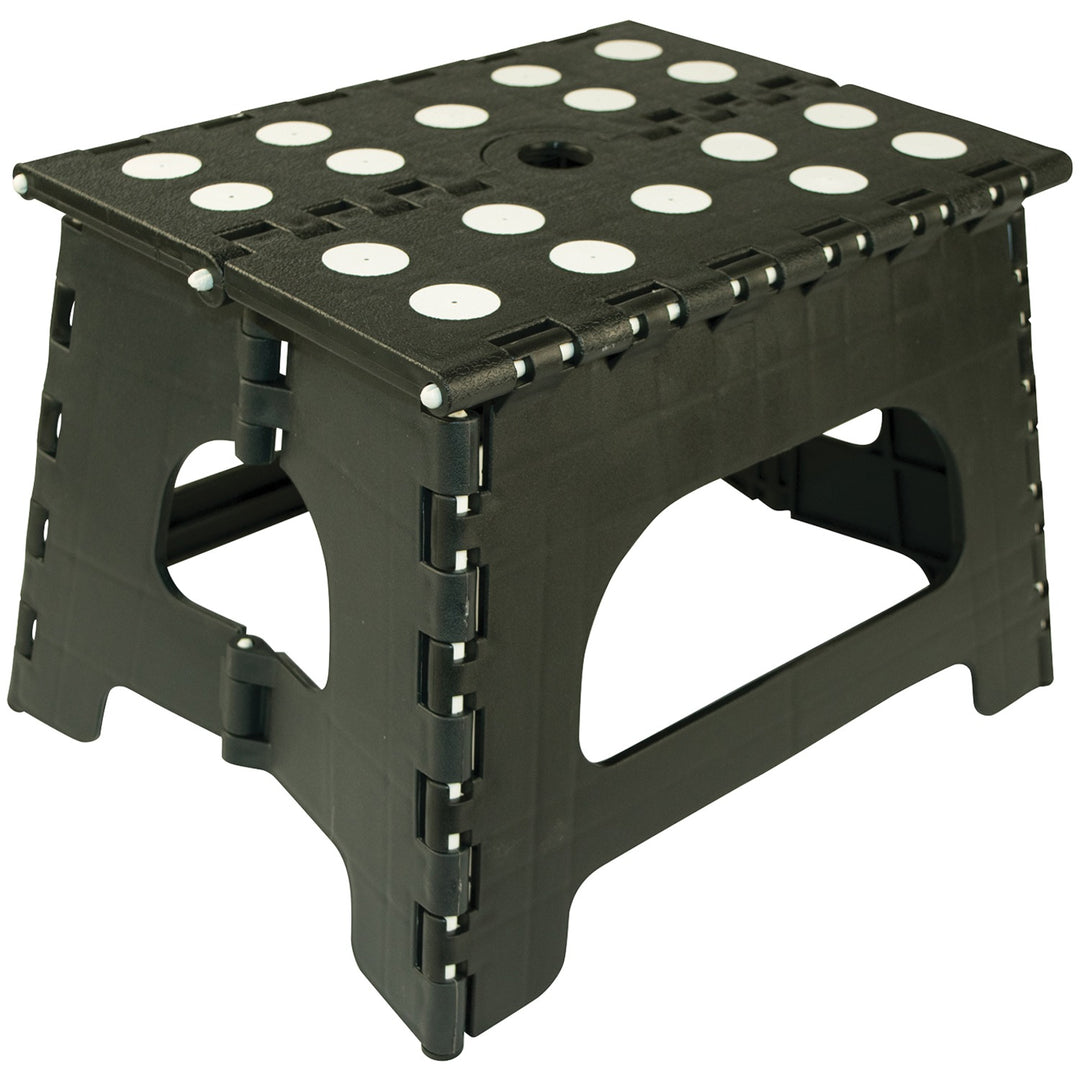 Range Kleen 1-Step Folding Step Stool, Black