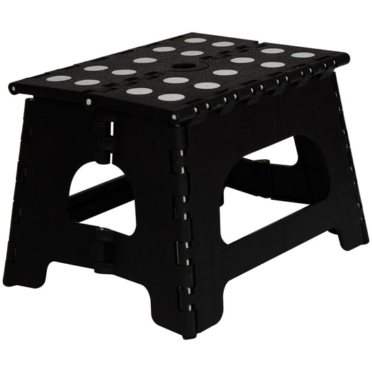 Range Kleen 1-Step Folding Step Stool, Black - view 3