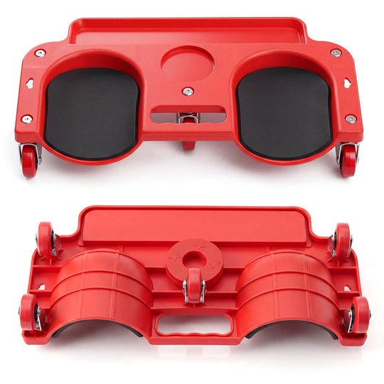 Rolling Knee Creeper with 360° Swivel Casters & Tool Trays