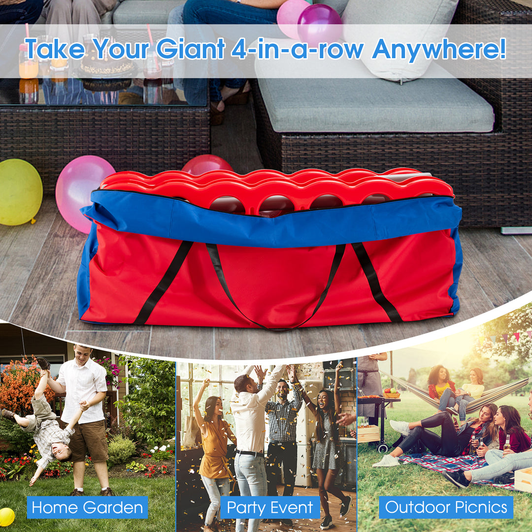 Giant 4 in A Row Storage Carrying Bag for Jumbo 4-to-Score Game Set Only Bag